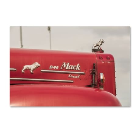 Jason Shaffer 'Mack Truck 2' Canvas Art,12x19